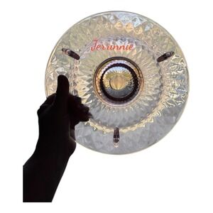 Pink‎ Depression Glass Bowl with Dolphin Feet Vintage Depression Glass Bowl